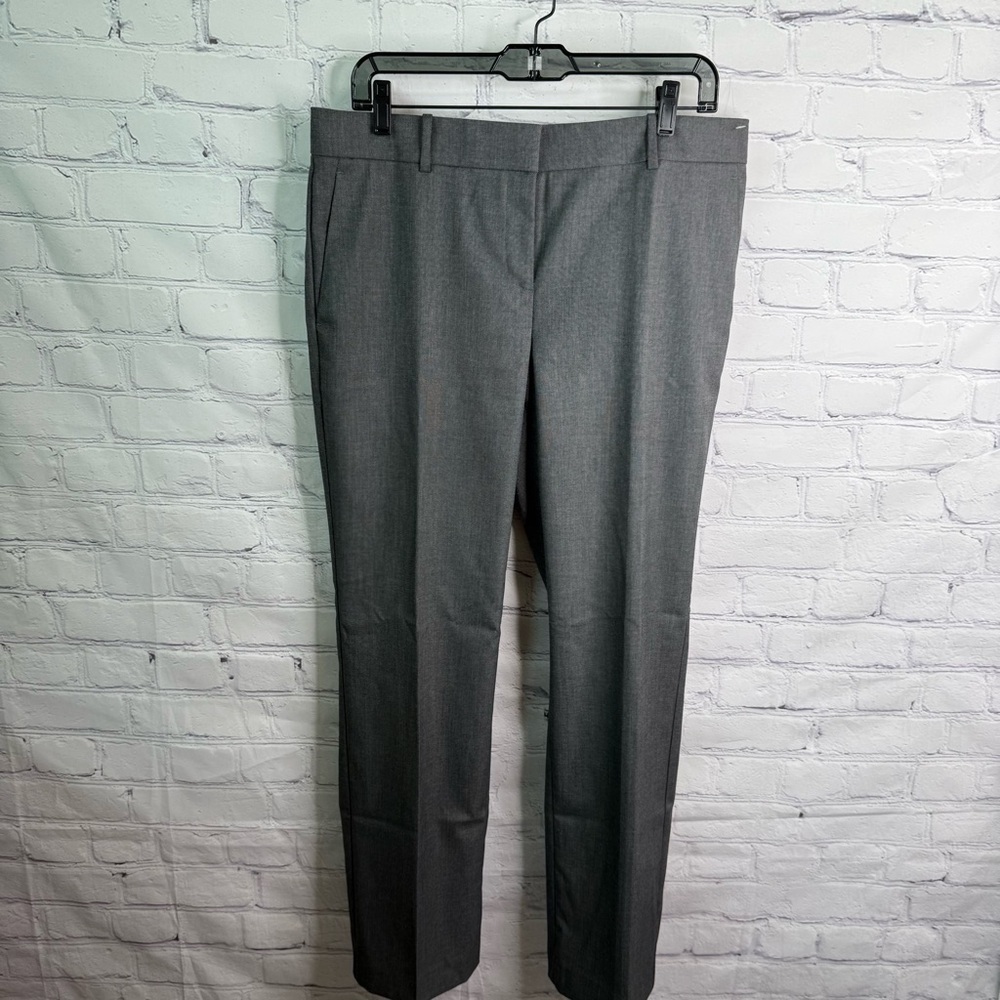 ANN TAYLOR Gray Casual Dress Pants 8